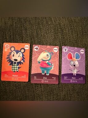 Animal Crossing Amiibo Card Pack Series 5 Bundle